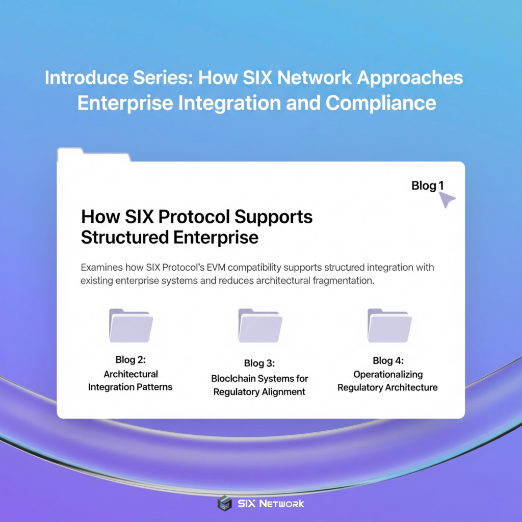 Introduce Series: How SIX Network Approaches Enterprise Integration and Compliance Blog 1